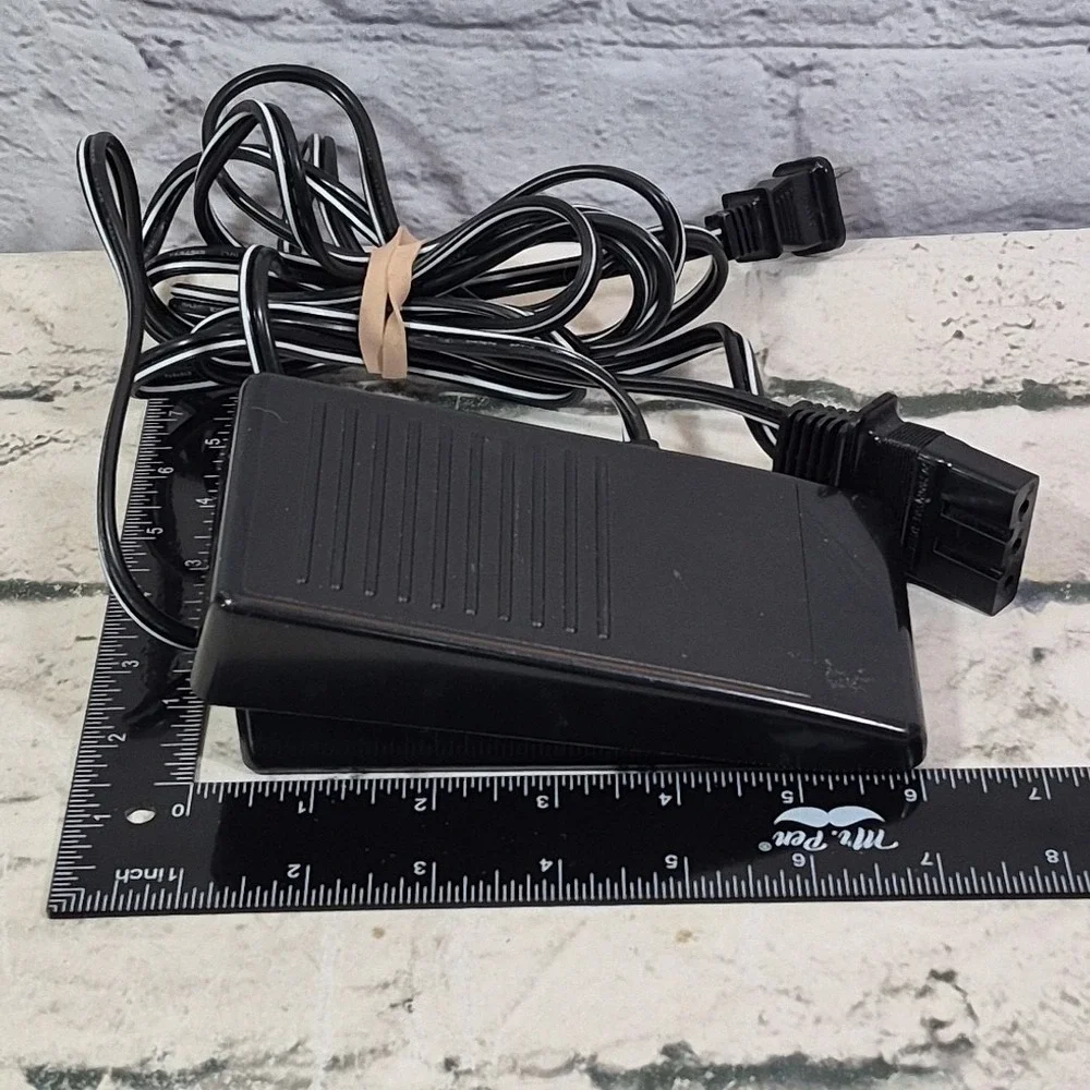 Brother Singer Model N‎ Sewing Machine Foot Pedal Speed Control 3 Pin Prong